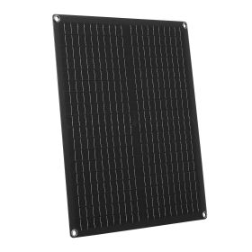 30W 12V Solar Panel Battery Charger, Solar Battery Trickle Charger Maintainer with Built-in Smart Controller & 3 Connection Cables