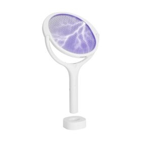 Indoor Outdoor Handheld Mosquito Repeller Fly Swatter (Type: Mosquito Repeller, Color: White)